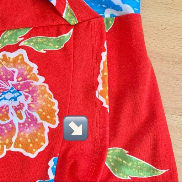 Multicolor Long Floral Dress With Ruffles - Picture 8 of 8